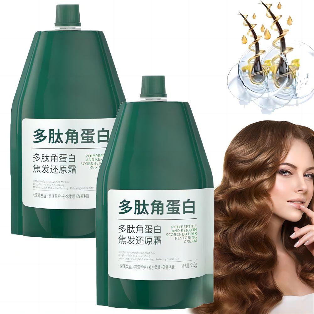 Hair Care Keratin - Queratina cabelo restaurando máscara, Repair Cream,
