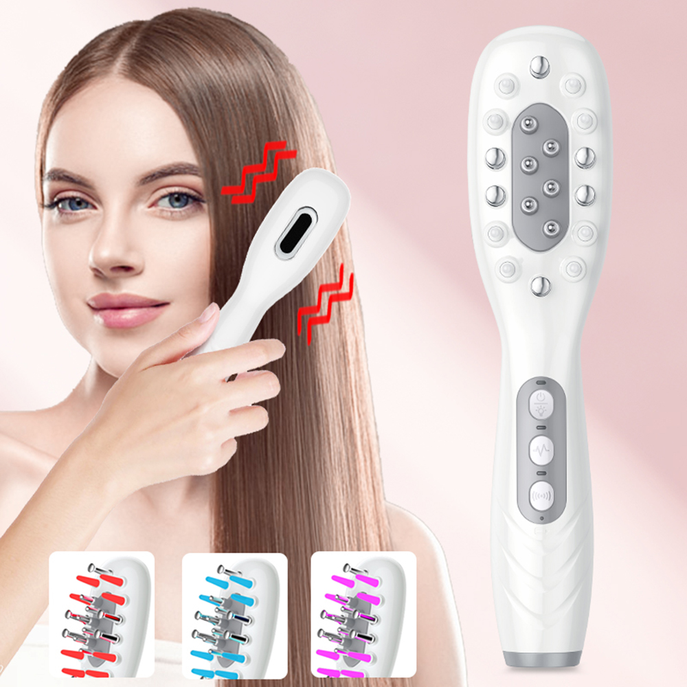 Hair Care Essential Oil - Pente elétrico para crescimento de cabelo,