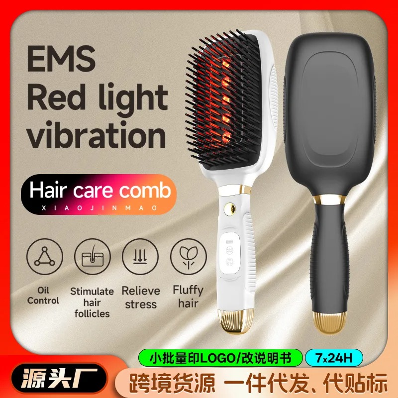 Hair Care Growth - Pente de cabelo elétrico antiestático, vibração,