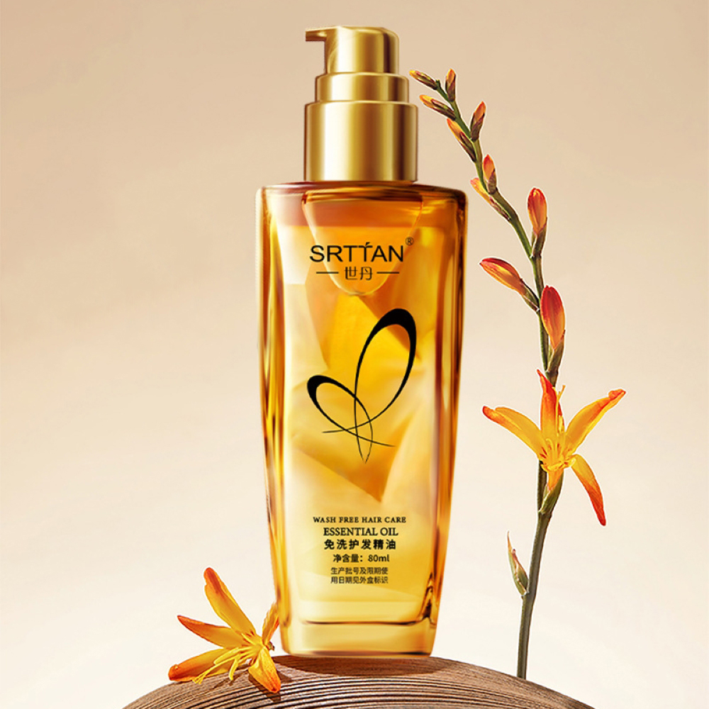 Hair Care Essential Oil - Óleo Essencial para Cabelos Sem Enxágue,