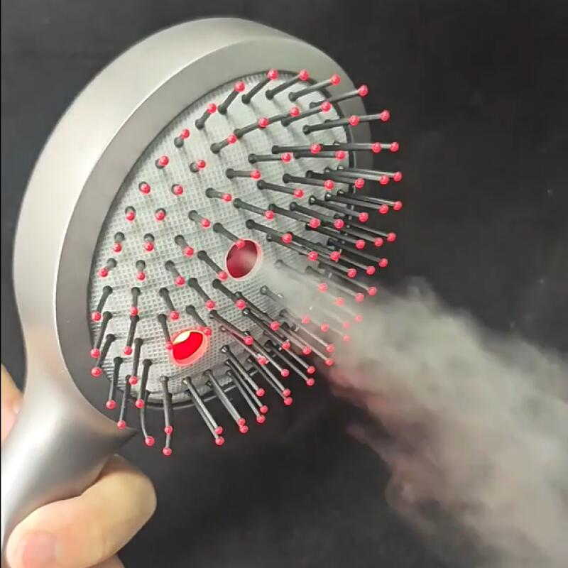 Hair Care Essential Oil - Pente Massageador Digital Elétrico com Vibração