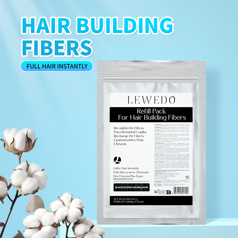 Hair Care Salon - Pó de Fibras Capilares 100g, Refil