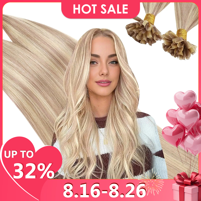 Hair Care Keratin - Ugeat remy u ponta extensão do