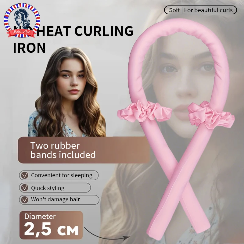 Hair Care Routine - Conjunto de ondulação sem calor -