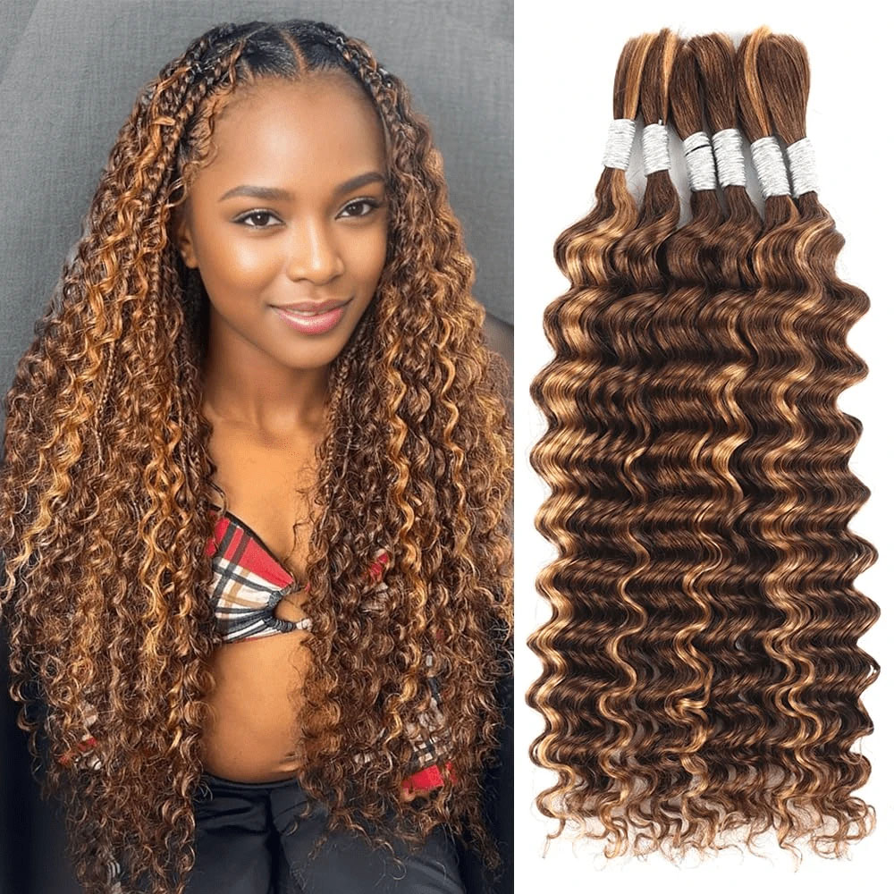 Hair Care Wavy Hair - Cabelo Humano para Tranças 18 Polegadas