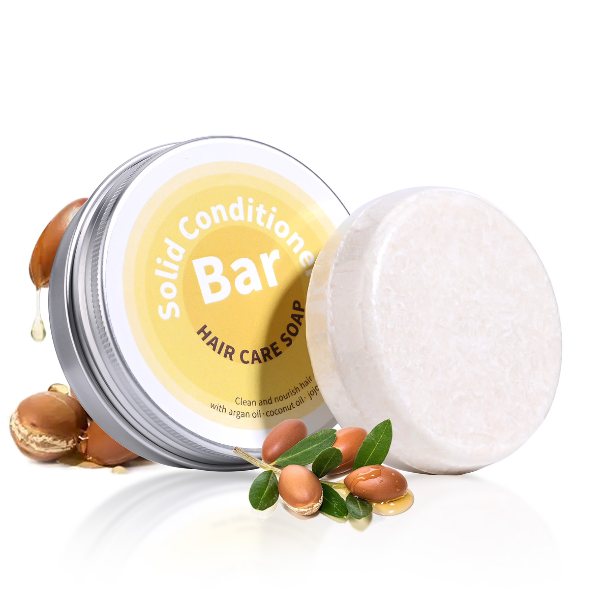 Hair Care Salon - Sabonete condicionador de cabelo com óleo