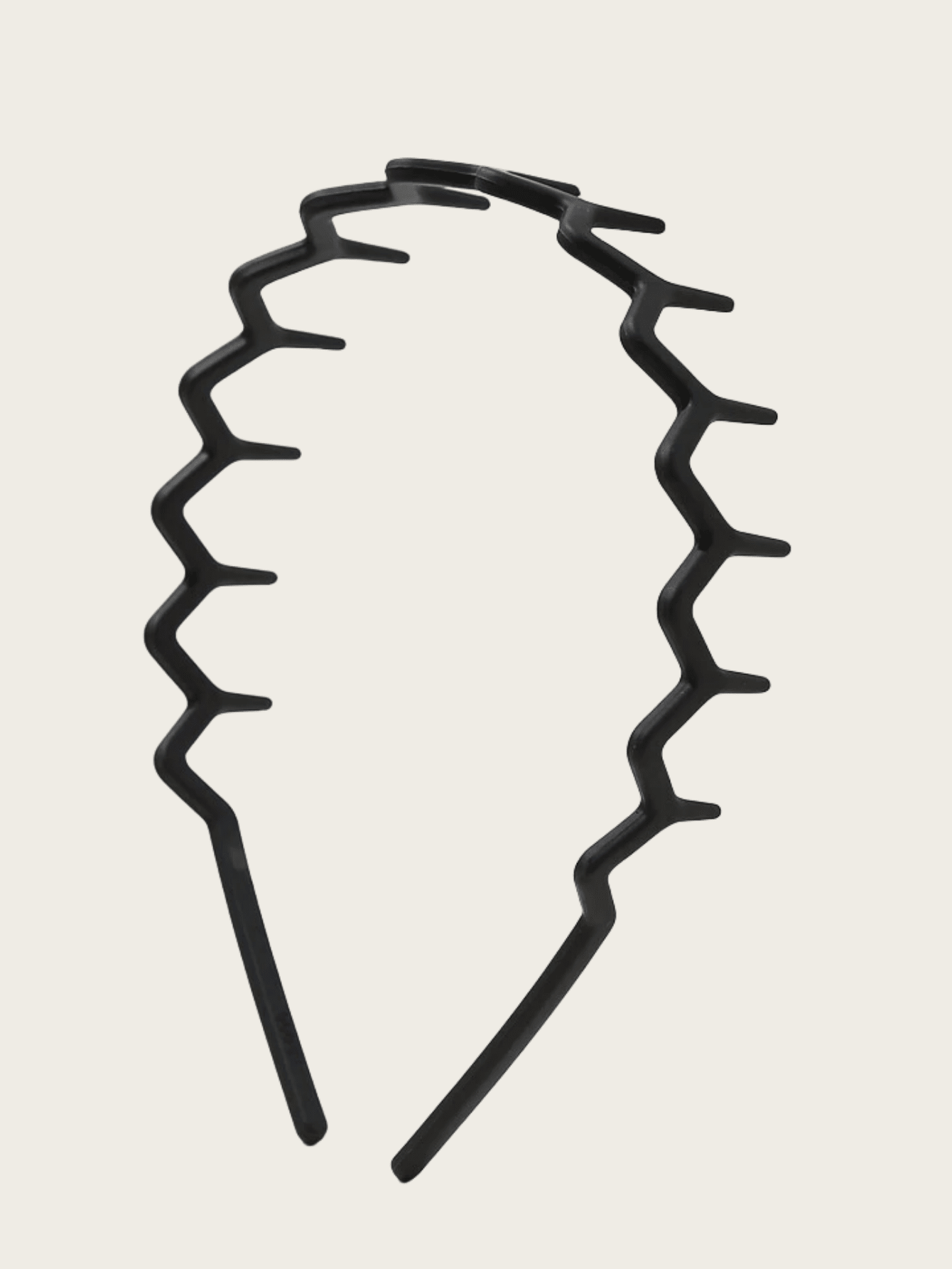 Hair Care Wavy Hair - 2 faixas de cabelo serrilhadas e