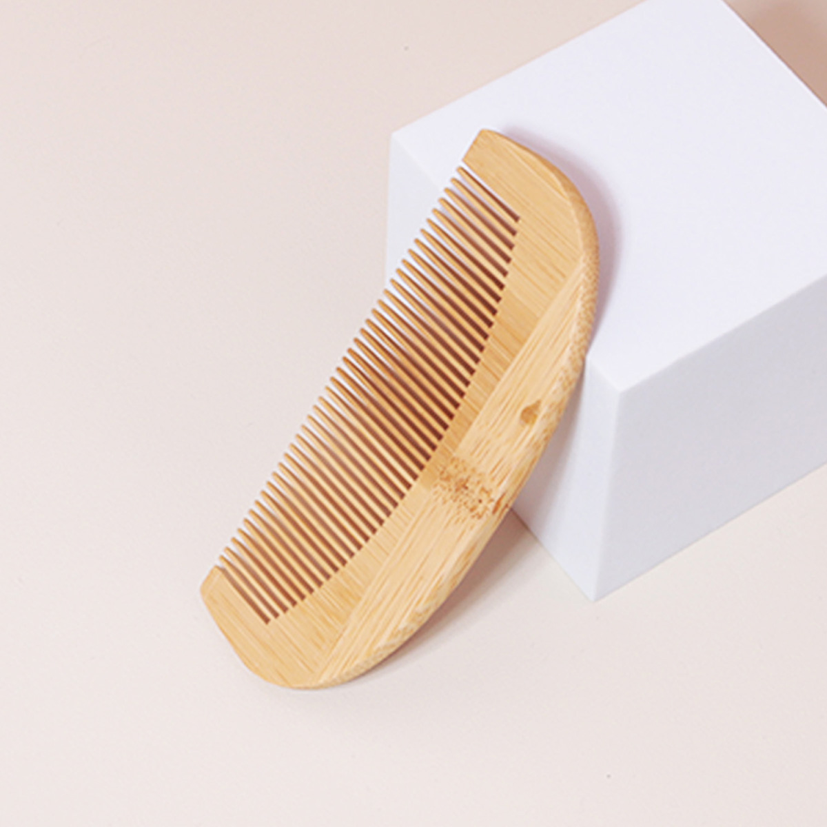 Hair Care Wavy Hair - Pente de Bambu e Madeira Natural,