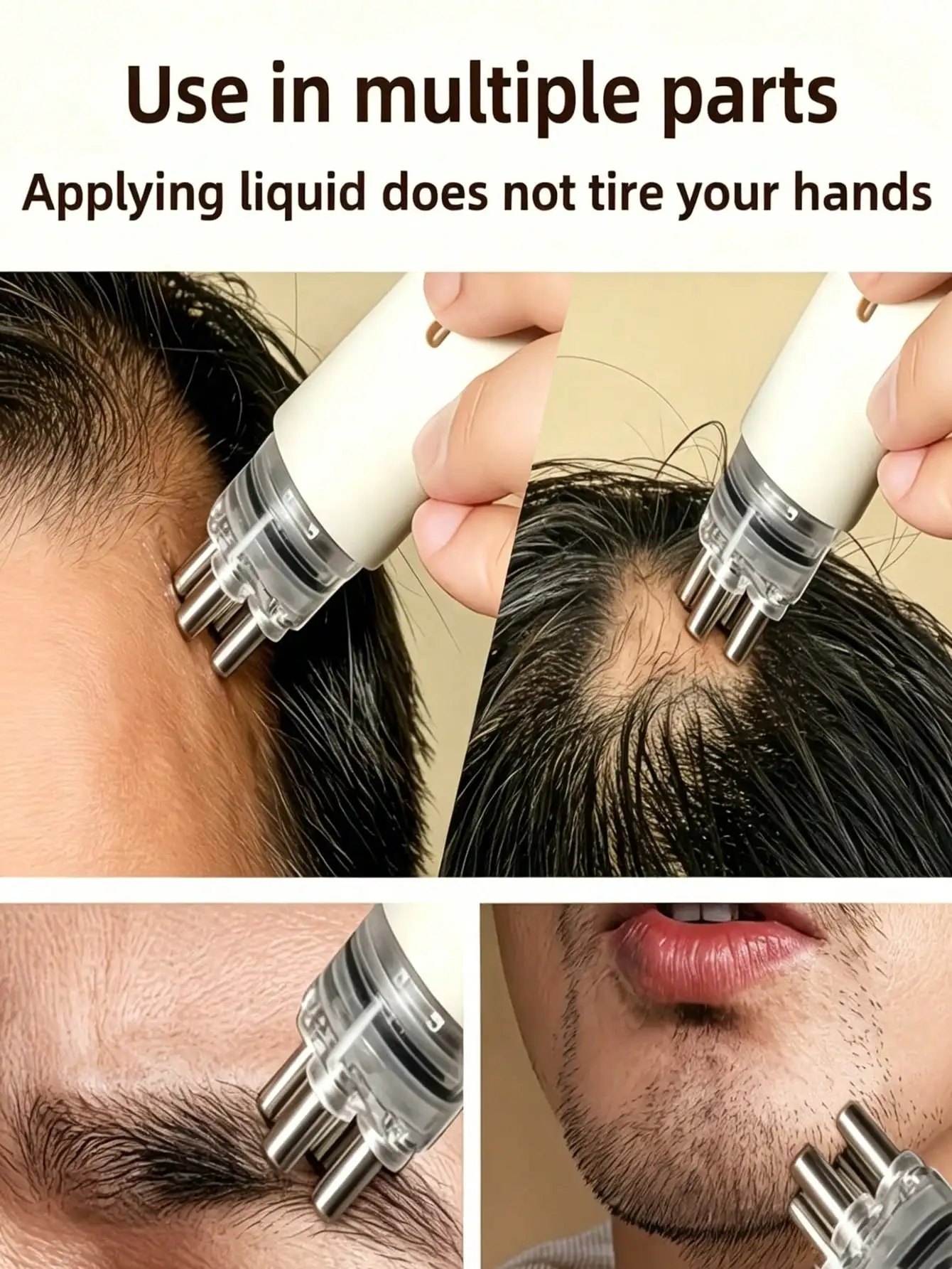 Hair Care Growth - Aplicador de Sérum para Crescimento Capilar