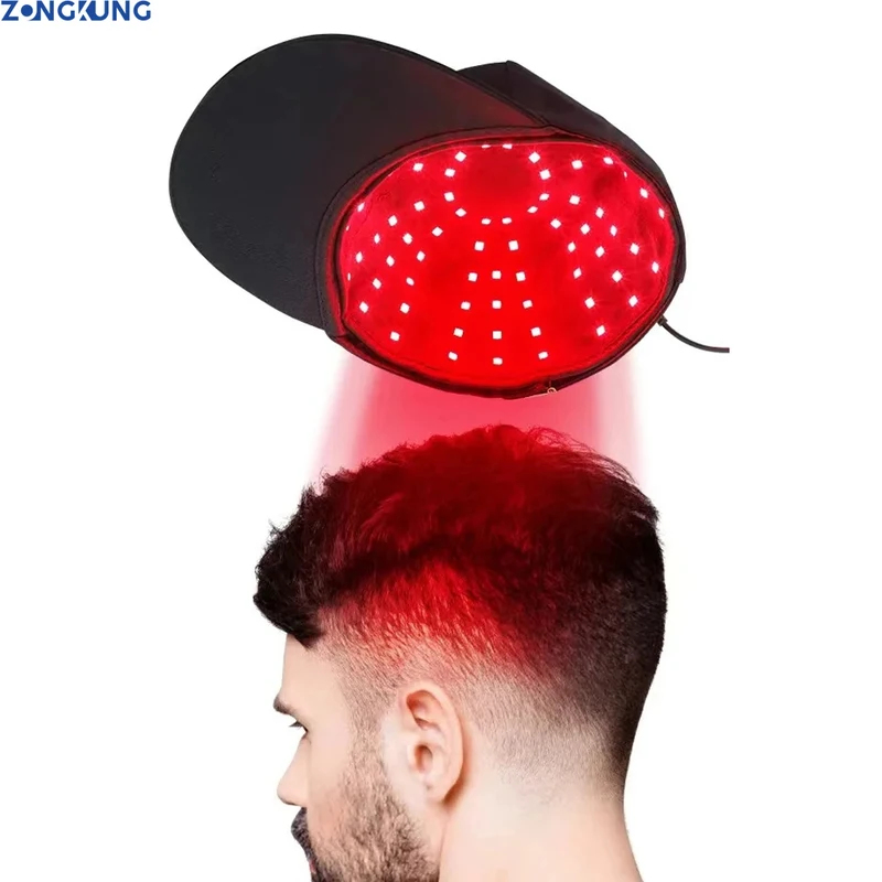 Hair Care Growth - Boné Terapêutico de Luz Vermelha e