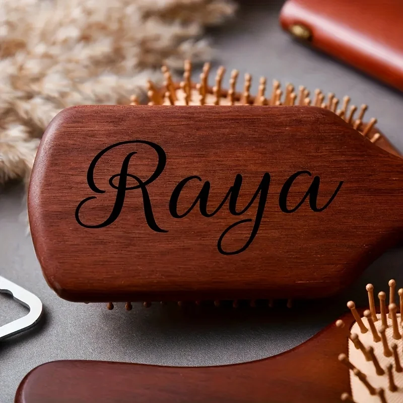 Pente de cabelo de sândalo com - Hair Care Routine avaliação e preço