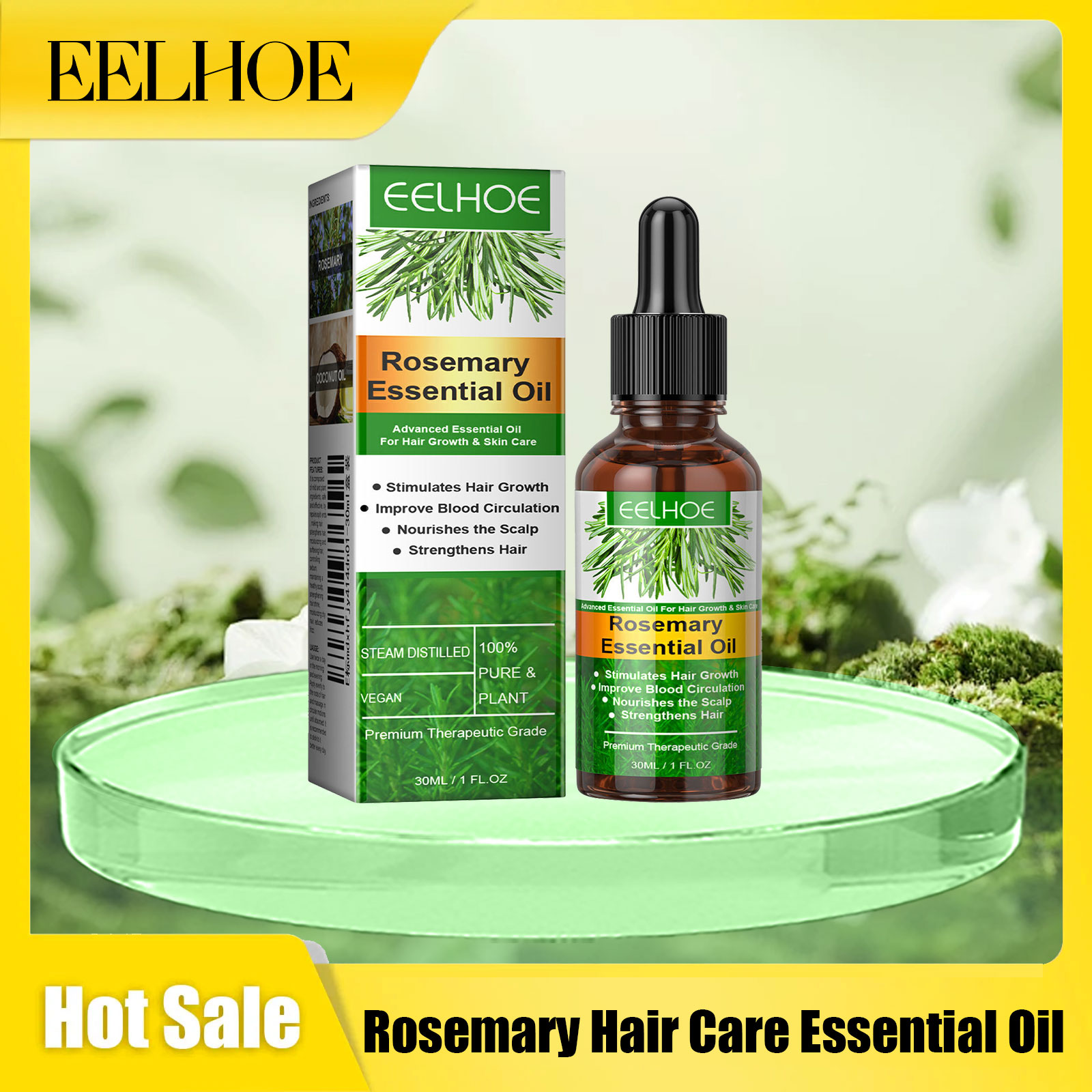 Eelhoe alecrim cuidados com o  - Hair Care Treatment avaliação e preço