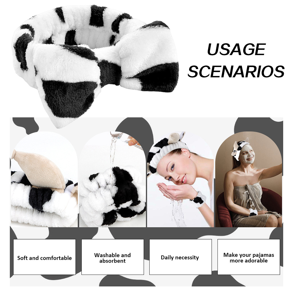 4 pçs 3d vaca bandana super bo - Hair Care Routine avaliação e preço