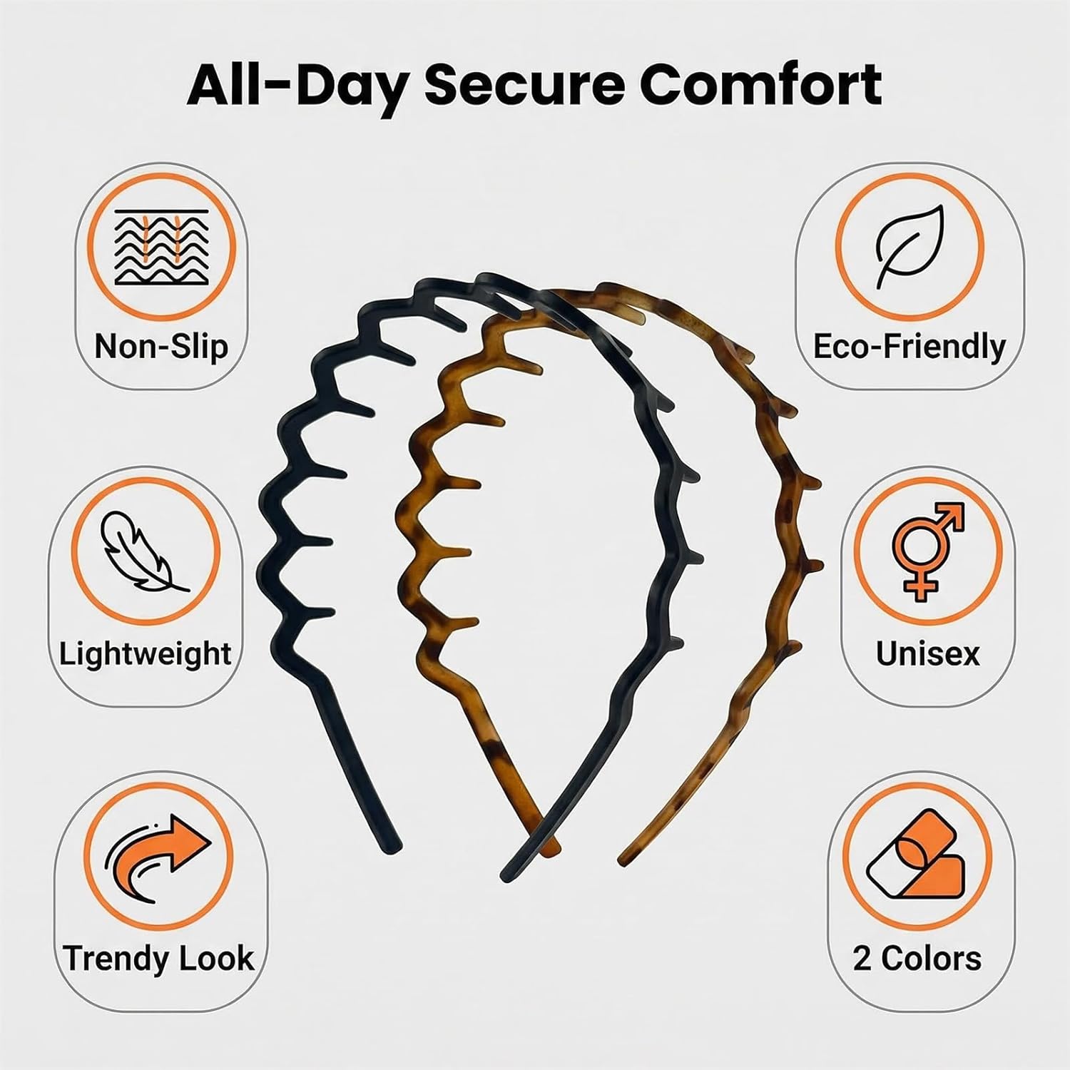2 Faixas de Cabelo para Mulher - Hair Care Wavy Hair avaliação e preço