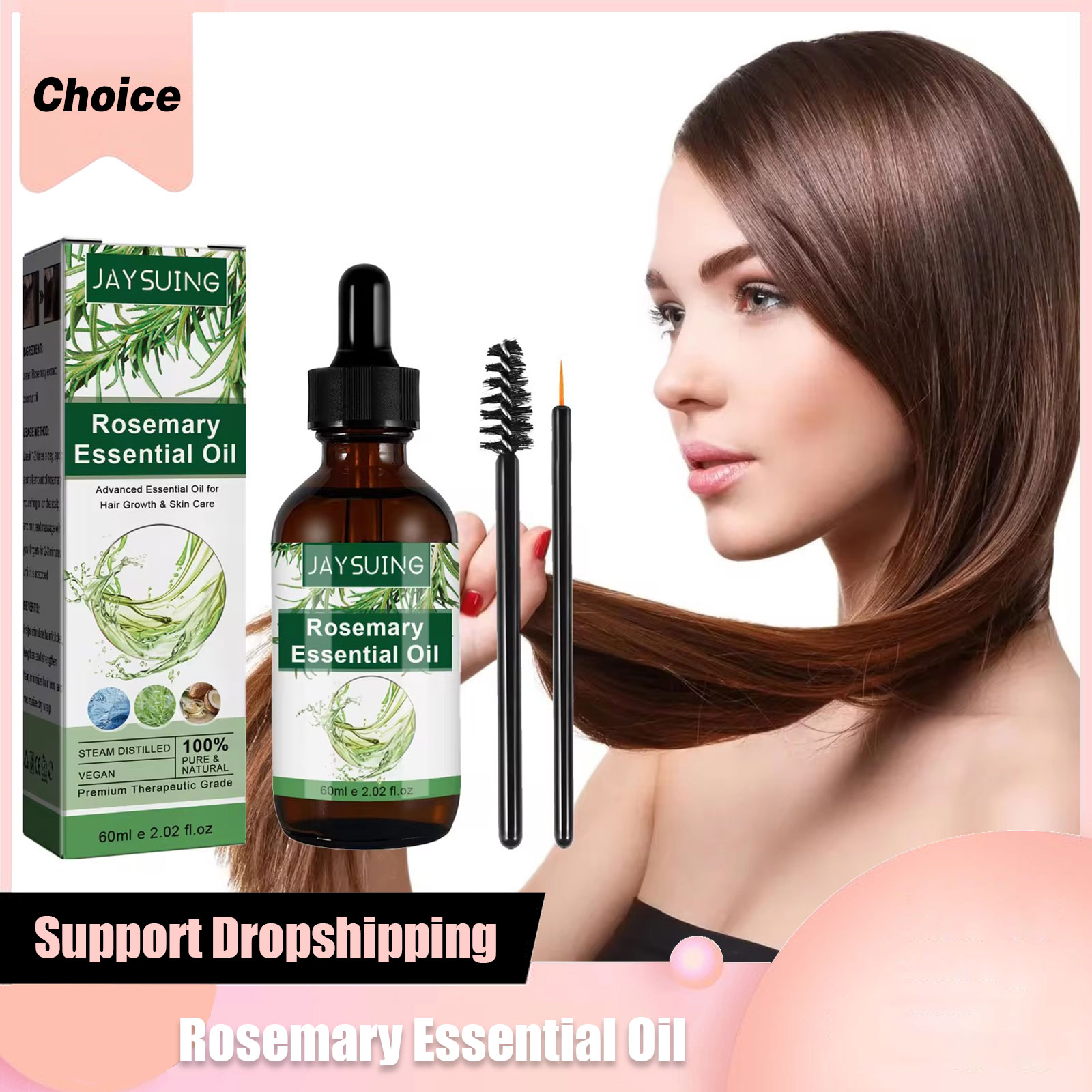 Óleo essencial de alecrim para - Hair Care Growth avaliação e preço