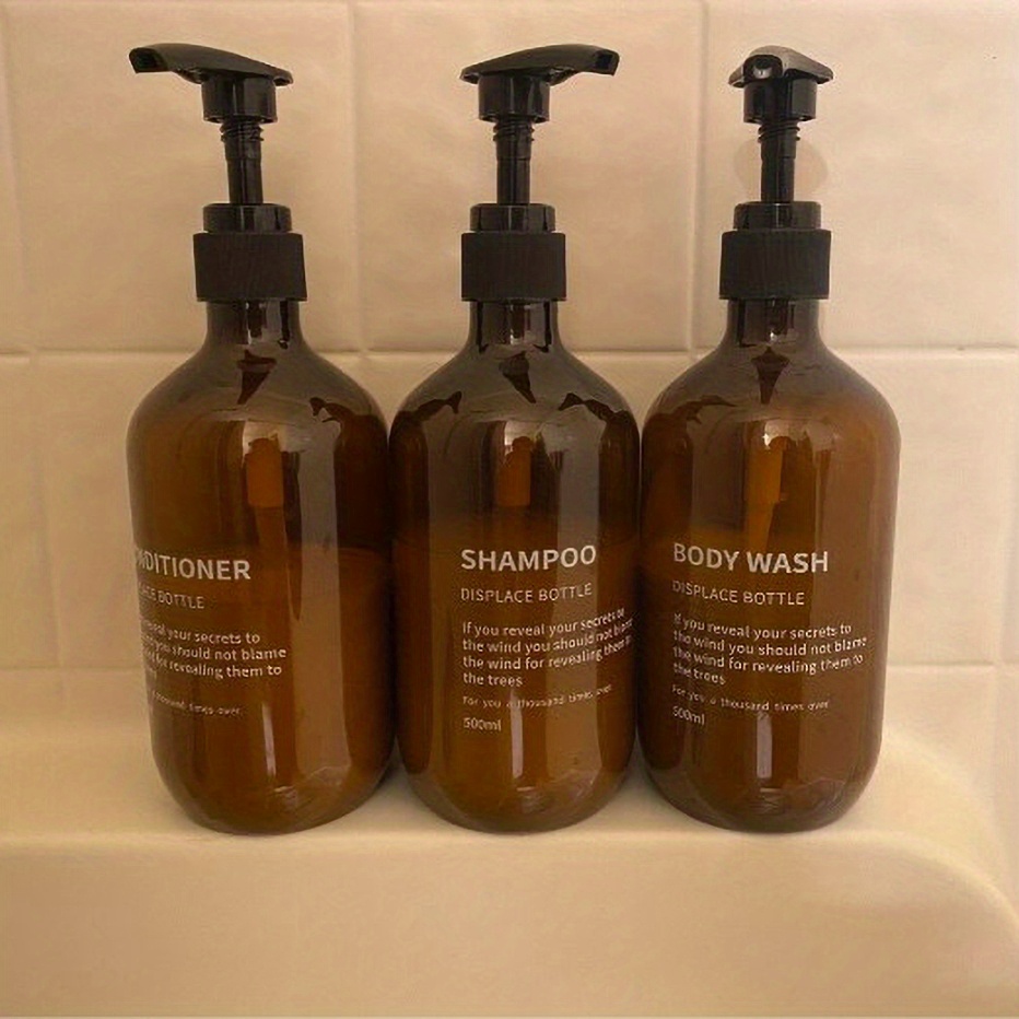 Conjunto de dispensador de sha - Hair Care Routine avaliação e preço