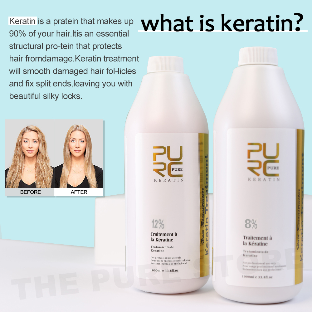 Purc 12% queratina alisamento  - Hair Care Keratin avaliação e preço