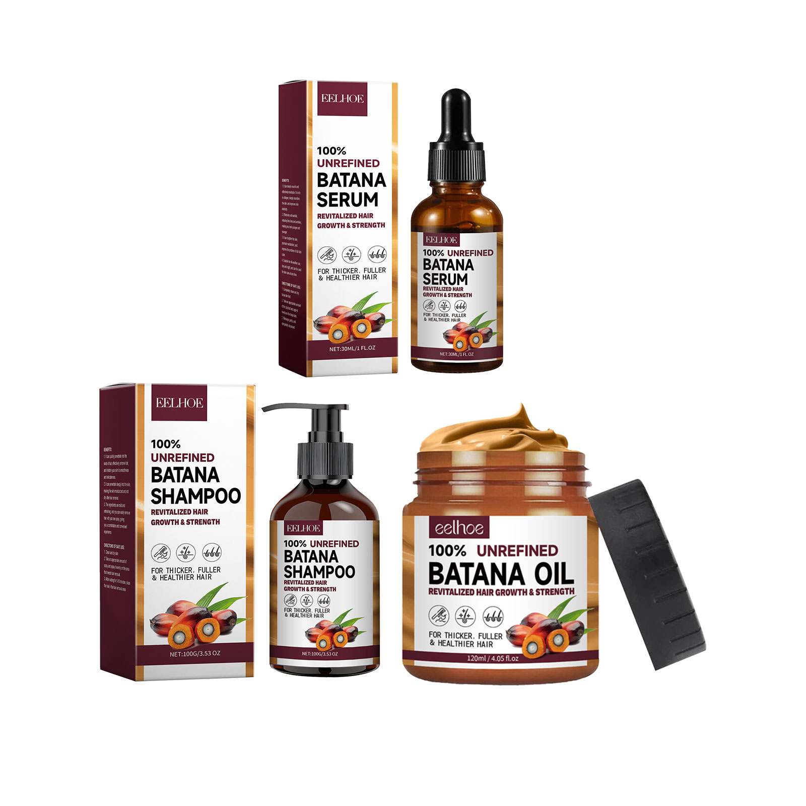 Eelhoe natural batana óleo hid - Hair Care Keratin avaliação e preço