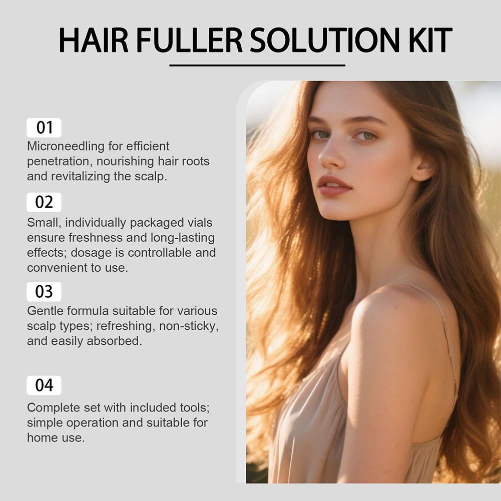 Kit de Rolo de Microagulhas co - Hair Care Routine avaliação e preço