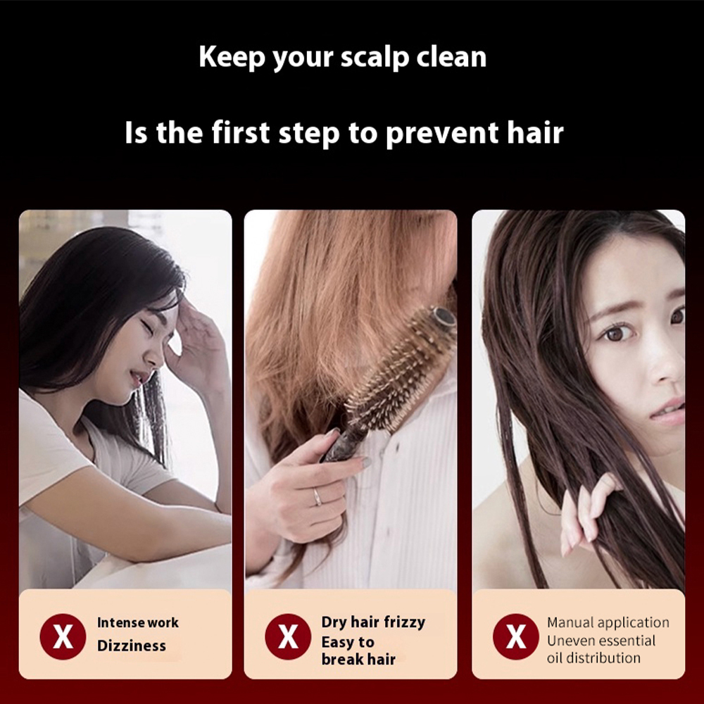 Escova de Massagem Elétrica co - Hair Care Growth avaliação e preço