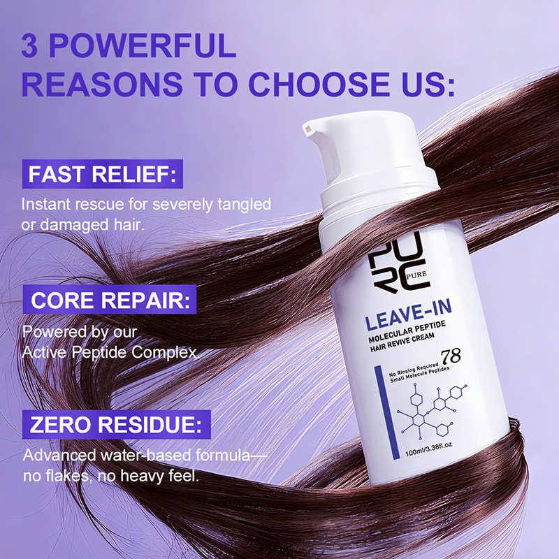 Creme Capilar PURC Leave-In co - Hair Care Keratin avaliação e preço