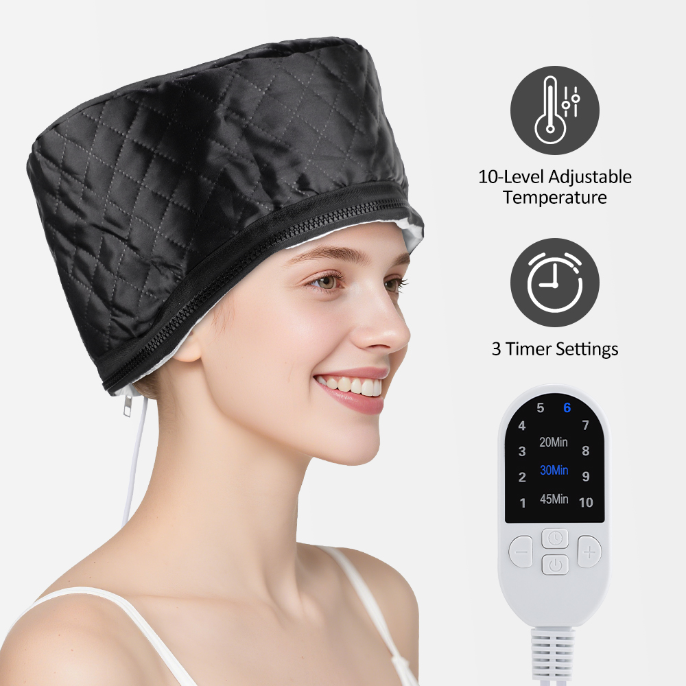 Chapéu térmico elétrico portát - Hair Care Routine avaliação e preço